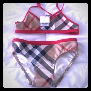 Girls Burberry Swim wear